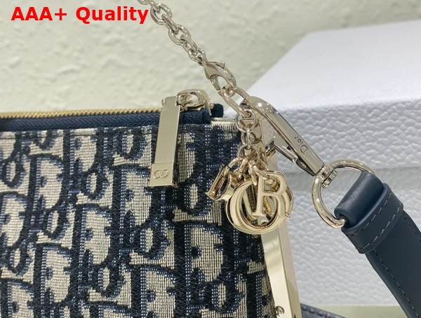 Dior Club Bag Blue Dior Oblique Jacquard Replica