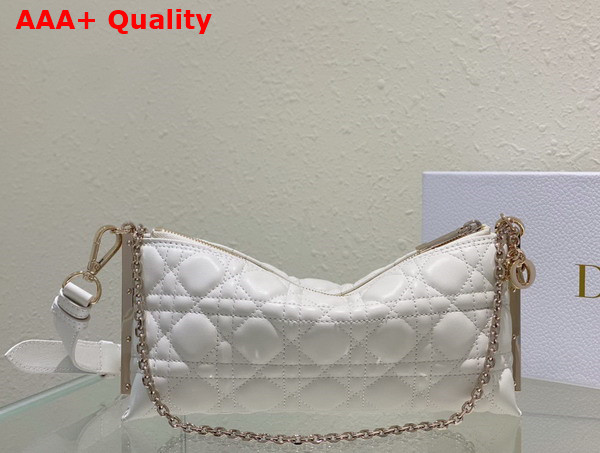 Dior Club Bag Dusty Ivory Cannage Lambskin Replica