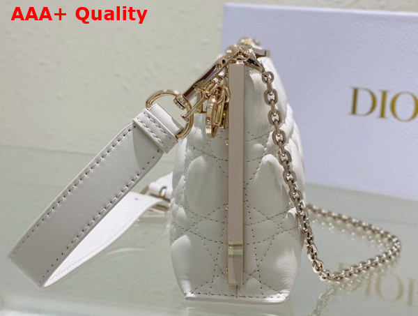 Dior Club Bag Dusty Ivory Cannage Lambskin Replica