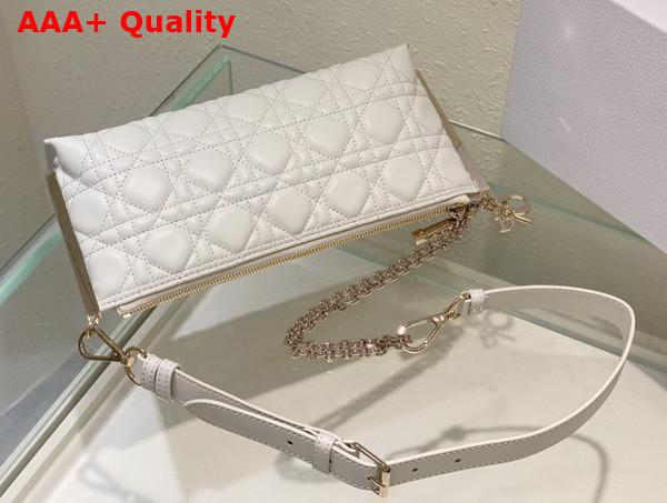 Dior Club Bag Dusty Ivory Cannage Lambskin Replica