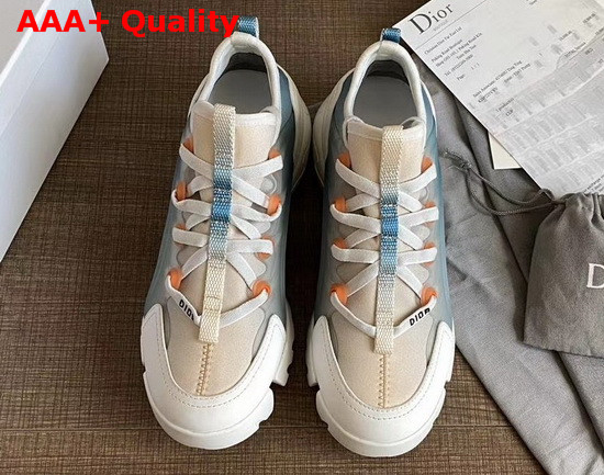 Dior D Connect Dioraura Sneaker Multicolor Gradient Technical Fabric Replica