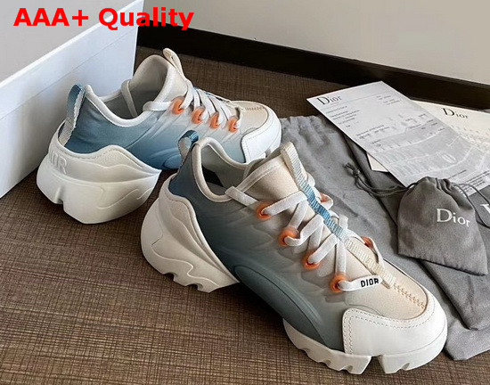 Dior D Connect Dioraura Sneaker Multicolor Gradient Technical Fabric Replica