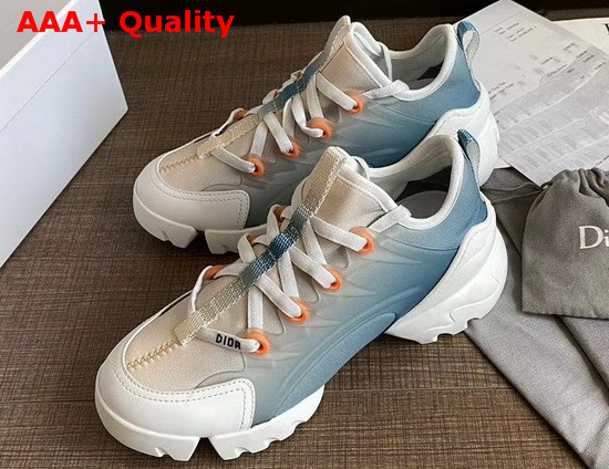 Dior D Connect Dioraura Sneaker Multicolor Gradient Technical Fabric Replica