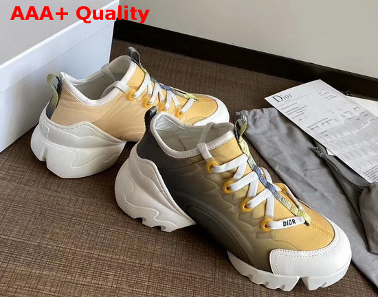 Dior D Connect Sneaker Multicolor Gradient Technical Fabric Replica