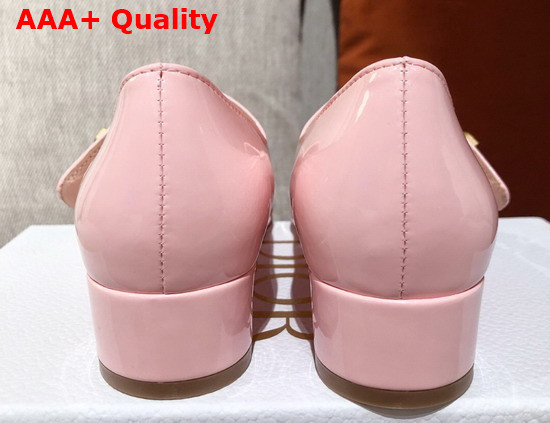 Dior D Doll Pump Pink Shiny Calfskin Replica