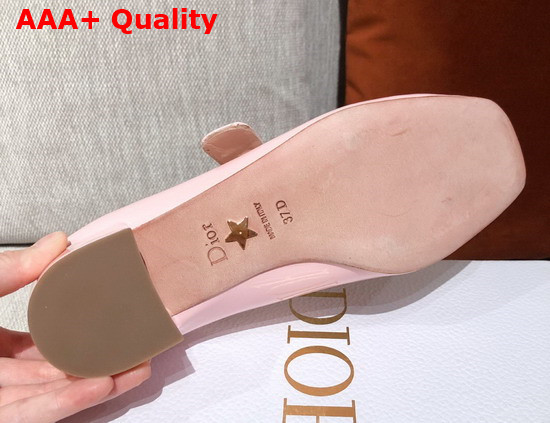 Dior D Doll Pump Pink Shiny Calfskin Replica