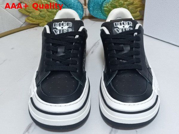 Dior D Freeway Sneaker Black Calfskin Replica