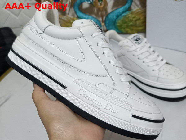 Dior D Freeway Sneaker White Calfskin Replica