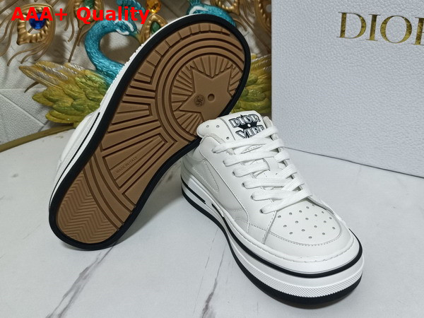 Dior D Freeway Sneaker White Calfskin Replica