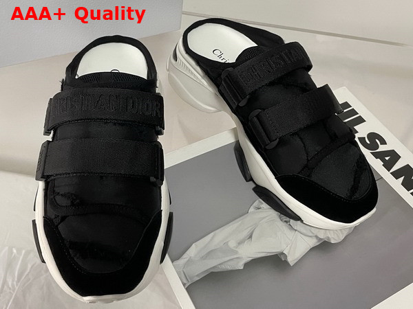 Dior D Wander Sneaker Black Technical Fabric Replica