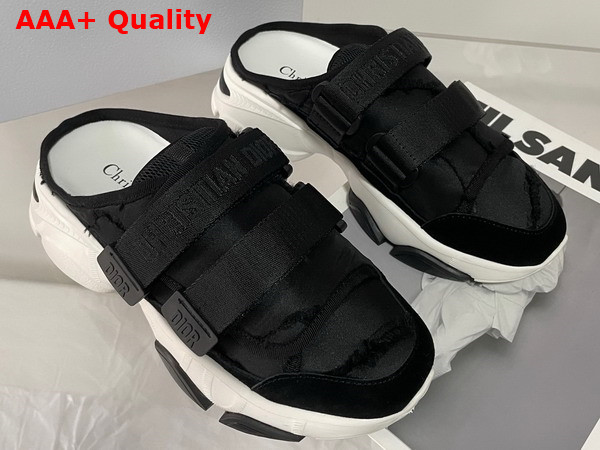 Dior D Wander Sneaker Black Technical Fabric Replica