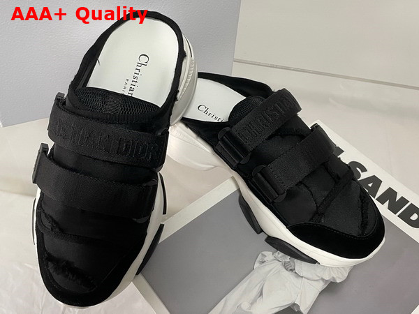 Dior D Wander Sneaker Black Technical Fabric Replica