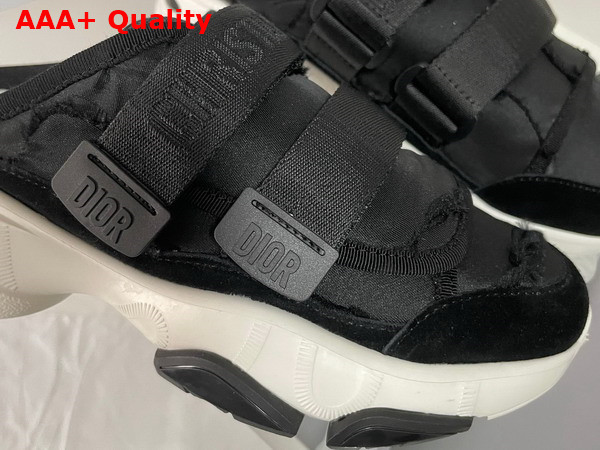 Dior D Wander Sneaker Black Technical Fabric Replica