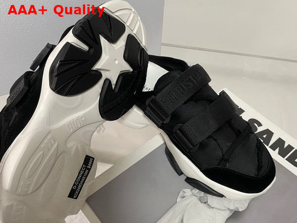 Dior D Wander Sneaker Black Technical Fabric Replica