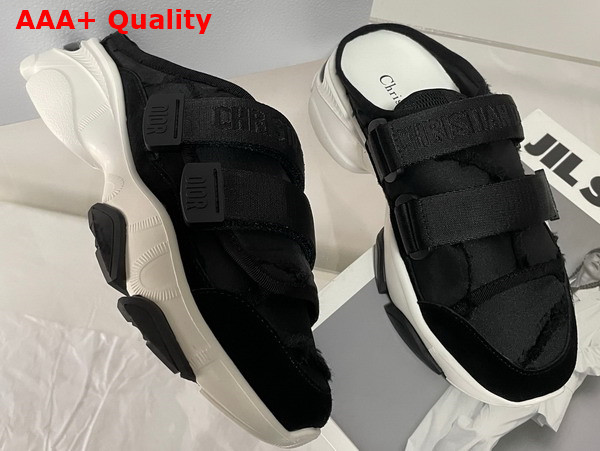 Dior D Wander Sneaker Black Technical Fabric Replica