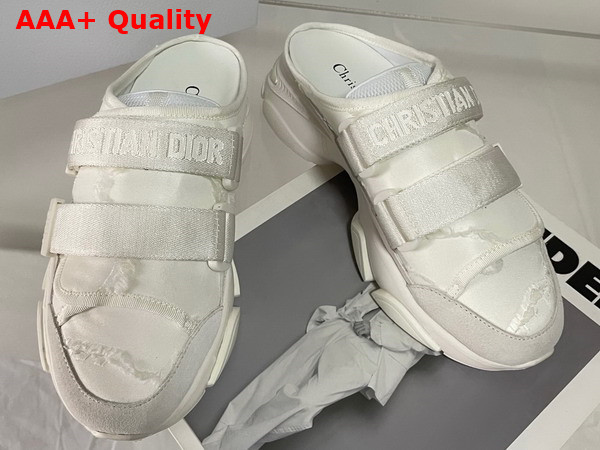 Dior D Wander Sneaker White Technical Fabric Replica