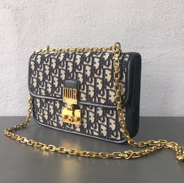 Dior Dioraddict Flap Bag in Dior Oblique Canvas Replica