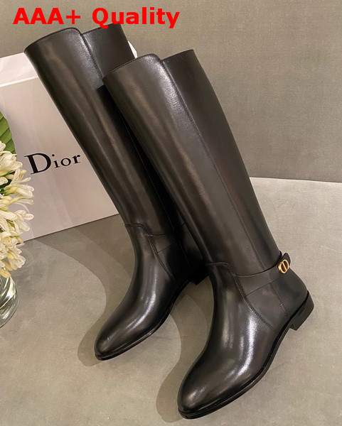 Dior Empreinte Boot Black Soft Calfskin Replica