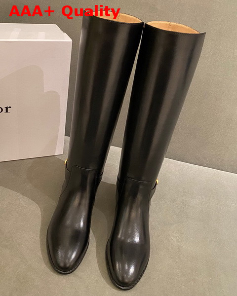 Dior Empreinte Boot Black Soft Calfskin Replica