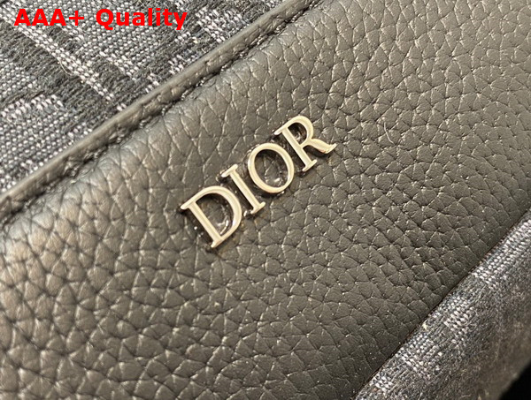 Dior Explorer Messenger Bag Black Dior Oblique Jacquard Replica