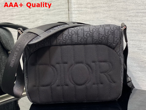 Dior Explorer Messenger Bag Black Dior Oblique Jacquard Replica