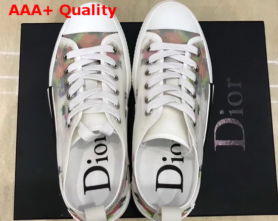 Dior Flowers Technical Canvas B23 Sneaker Replica