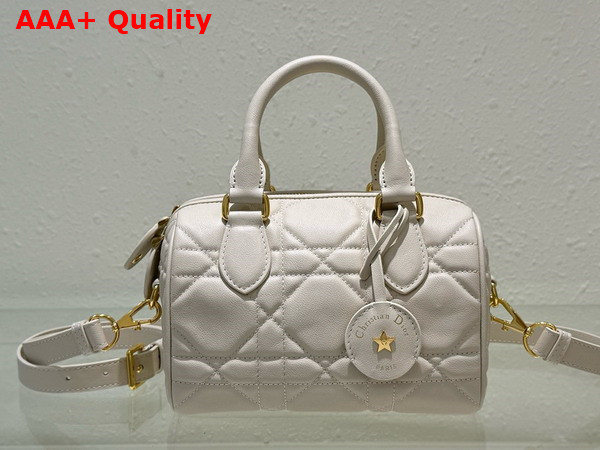 Dior Groove 20 Bag Dusty Ivory Macrocannage Calfskin Replica