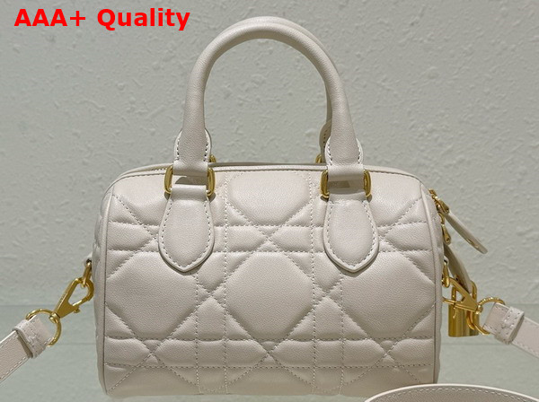 Dior Groove 20 Bag Dusty Ivory Macrocannage Calfskin Replica