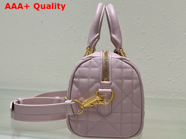 Dior Groove 20 Bag Pale Pink Macrocannage Calfskin Replica