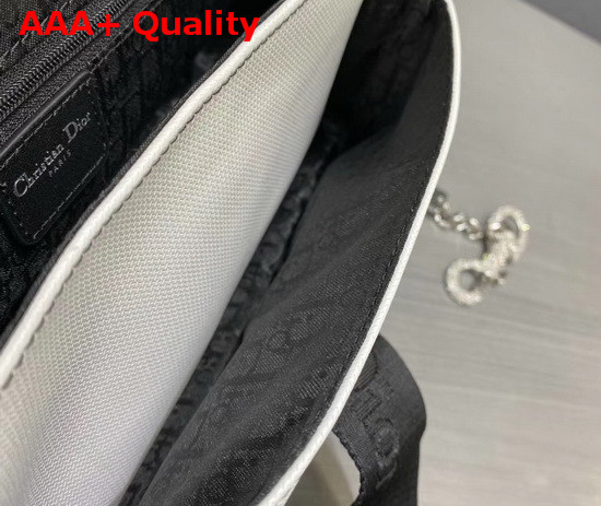 Dior Hardcore Shoulder Bag in White Leather Replica