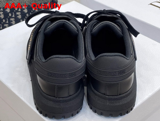 Dior ID Sneaker Black Rubber and Calfskin Replica