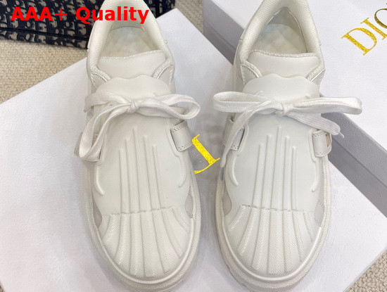 Dior ID Sneaker White Rubber and Calfskin Replica