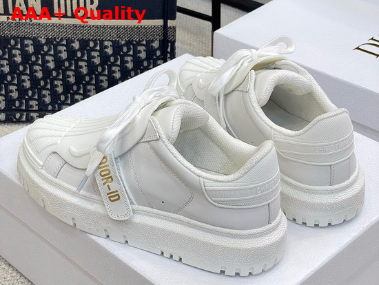 Dior ID Sneaker White Rubber and Calfskin Replica