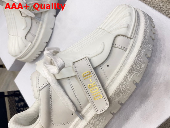 Dior ID Sneaker White Rubber and Calfskin Replica