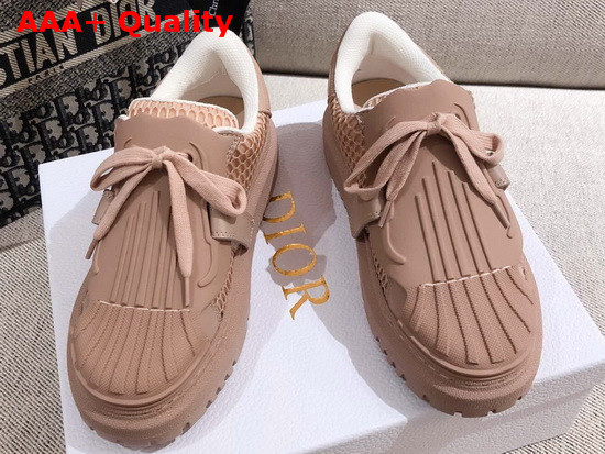 Dior ID Sneaker in Nude Mesh and Rubber Replica