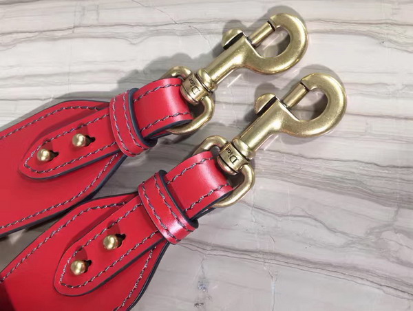 Dior J adior Shoulder Strap in Red Calfskin For Sale