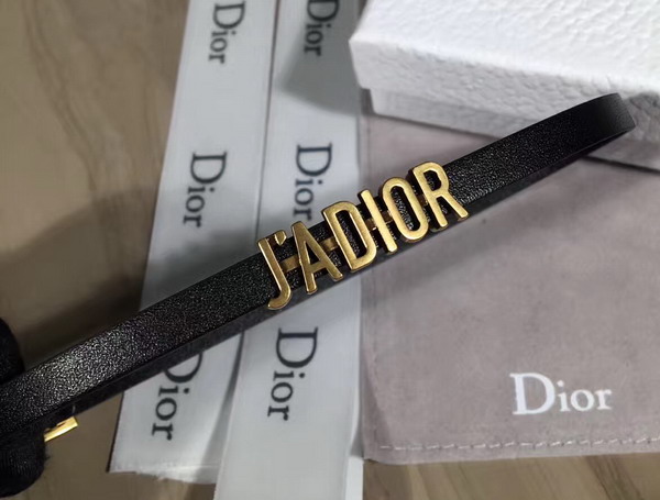 Dior Jadior Necklace in Gold Tone Finish Aged Metal Black For Sale