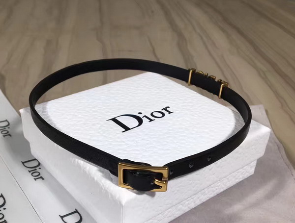 Dior Jadior Necklace in Gold Tone Finish Aged Metal Black For Sale