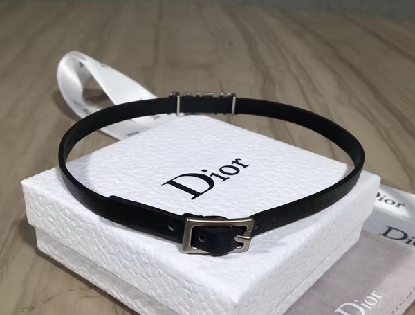 Dior Jadior Necklace with Palladium Finish Aged Metal Black For Sale