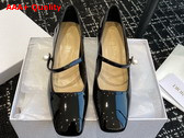 Dior Jolie Dior Pump Black Patent Calfskin Replica