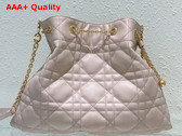 Dior Large Dior Ammi Bag Aesthetic Beige Supple Macrocannage Lambskin Replica