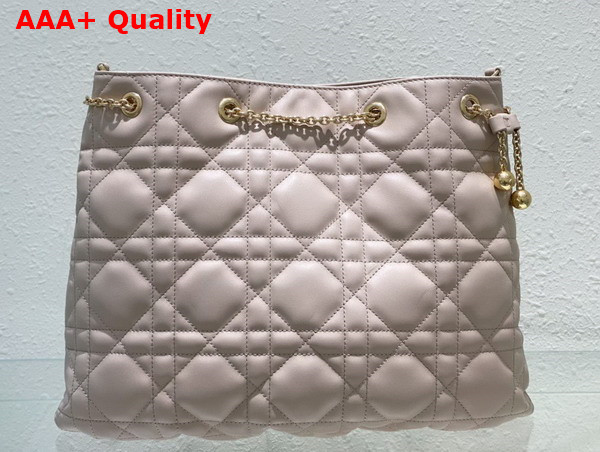 Dior Large Dior Ammi Bag Aesthetic Beige Supple Macrocannage Lambskin Replica