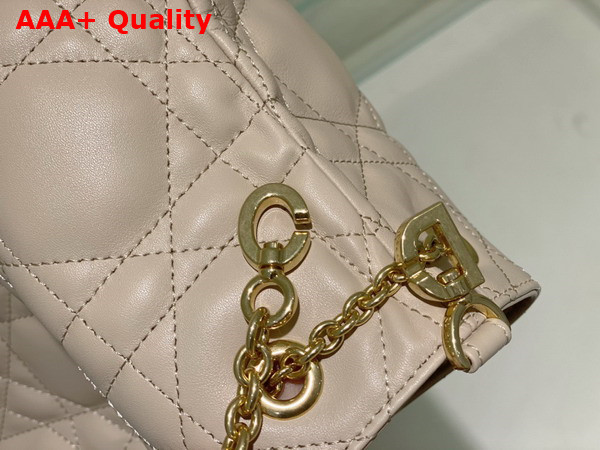 Dior Large Dior Ammi Bag Aesthetic Beige Supple Macrocannage Lambskin Replica