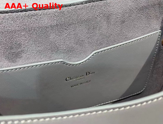 Dior Large Dior Bobby Bag Gray Box Calfskin Replica