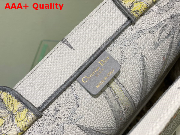 Dior Large Dior Book Tote White Multicolor Reve D Infini Embroidery Replica