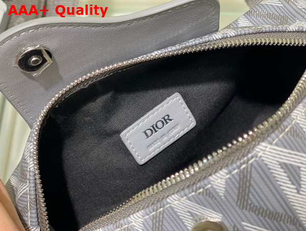 Dior Lingot 22 Bag Dior Gray CD Diamond Canvas Replica