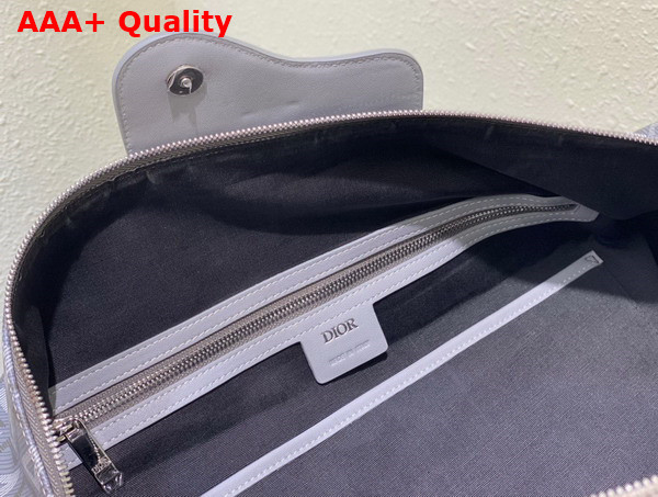 Dior Lingot 50 Duffle Bag Dior Gray CD Diamond Canvas Replica