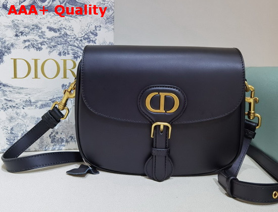 Dior Medium Dior Bobby Bag Black Box Calfskin Replica