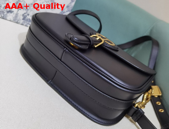 Dior Medium Dior Bobby Bag Black Box Calfskin Replica