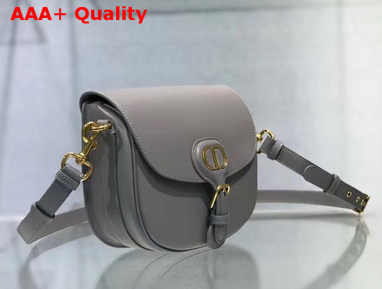 Dior Medium Dior Bobby Bag Gray Box Calfskin Replica